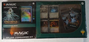 Magic LOTR Deluxe Commander Kit: Set Elven Council Lord Of The Rings * Sealed * - Picture 1 of 10