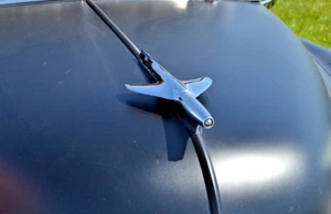 Kühlerfigur US PKW Chevrolet  ca. 1951 Chrom müsste erneuert werden, sehr selten - Bild 1 von 7