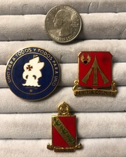 New listing
Lot of 3 Military Enamel Pins-Us Army School / 782nd Army / 43rd Air Defense