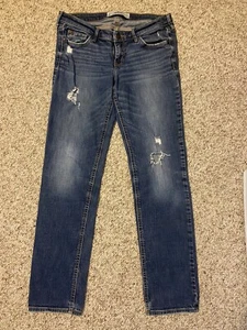 Womens Hollister 9R Low Rise Jeans Preowned - Picture 1 of 3