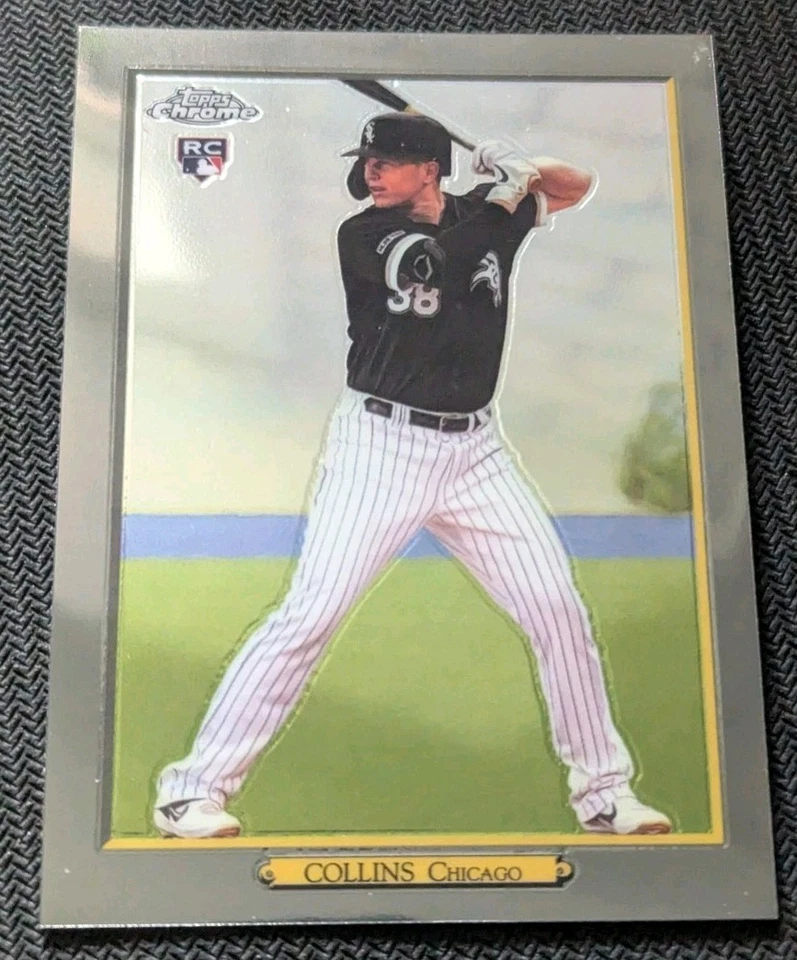 2020 Topps Turkey Red Chrome Zack Collins RC #TRc - 29 Chicago White Sox Rookie - Image 1 of 2