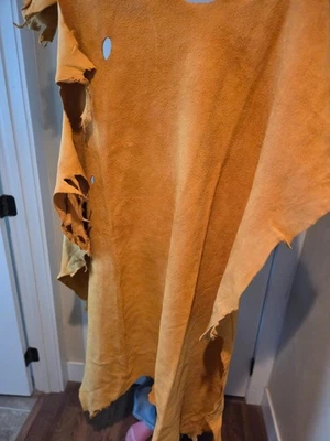 6-8 oz. ELK Full Grain Leather Hide, Taxidermy, Rendezvous, Mountain   Buckskins - Image 1 of 3