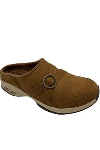 New Skechers Commute Time Chenille Lined Vegan Clogs Cozy Chestnut Size 6.5 M - Picture 1 of 6