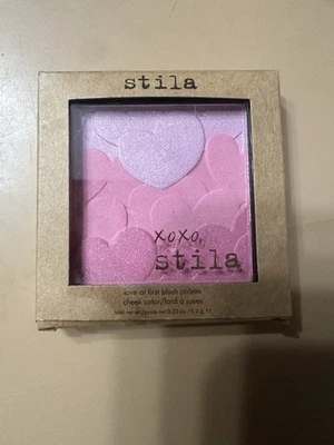 Stila Love at first blush palette new cheek color .22 oz blush pink Rare - Image 1 of 4