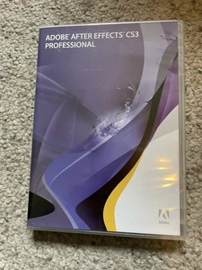 Adobe After Effects CS3 Professional for Macintosh + Serial Numbers - Picture 1 of 3