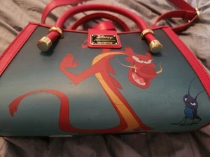 Mulan Disney Loungefly Red Multicolor Purse - Picture 1 of 13