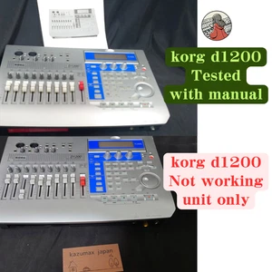 Korg D1200 Digital Recording Studio 2 Set Tested with Manual + Untested unit - Picture 1 of 7
