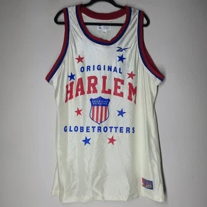 Vintage Reebok Harlem Globetrotters Basketball Jersey #27 Men’s XL NBA Funny - Picture 1 of 5