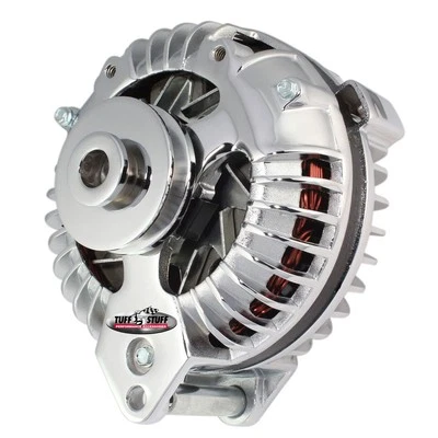 Tuff Stuff Alternator 8509RBSP; OE-Style 60 Amp Chrome for 1960-1988 Chrysler - Image 1 of 3