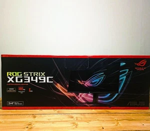 ASUS ROG Strix XG349C 34" Ultra-Wide QHD Gaming Monitor 180Hz 1ms HDR USB-C ✅️ - Afbeelding 1 van 3