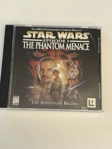 Star Wars Episode I 1 The Phantom Menace Video Game 1999 PC CD-ROM - Picture 1 of 4