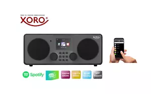 XORO DAB 600 IR V3 Stereo Internet Radio DAB+/FM WLAN Bluetooth Spotify Wecker - Bild 1 von 5