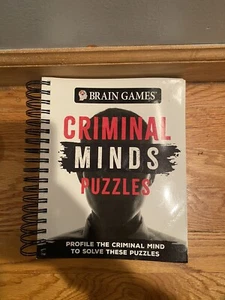 Libro de rompecabezas de mentes criminales de juegos cerebrales - Imagen 1 de 3
