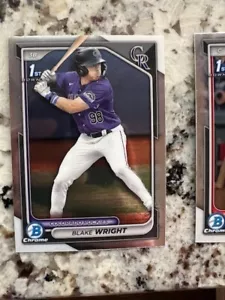 2024 Bowman Entwurf Chome 1. PROSEKTKARTE DIAMONDBACKS IVAN LUCIANO BDC-29 - Bild 1 von 1