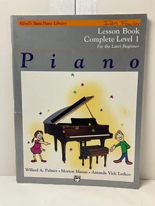 Library Lesson Complete Level 1 *Later Beginner* Basic Piano Sheet Music Lyric - Picture 1 of 11