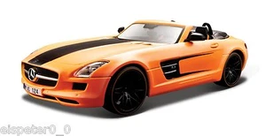 Mercedes-Benz SLS AMG Roadster matt orange, Maisto Custom Shop 1:24 - Picture 1 of 11