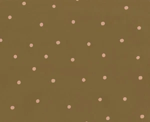 Small Pink Polka Dots on Milk Chocolate Brown Wallpaper RB90821 - Picture 1 of 1