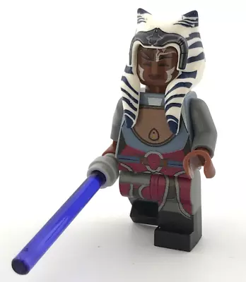 Ahsoka Tano Lego Star Wars Custom Printed on Official Parts W/CAC Head Dress - Image 1 of 4