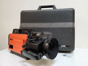 *Parts* Vintage JVC Camcorder KY-1900CH Color Video Camera w/ Zoom Lens & Case