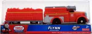 FP Thomas & Friends TrackMaster FLYNN Fire Engine motorized 2-Pack Equipment car - Picture 1 of 5