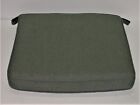 Deluxe Outdoor Patio Seat Pad Double Welt ~ Rumba Mineral 20" x 19.5" x 2.5" NEW