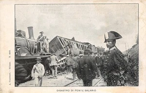 A1946) DISASTRO DI PONTE SALARIO CARABINIERI ANIMATA - Picture 1 of 2