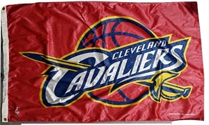 CLEVELAND CAVALIERS 2.75'x4' LARGE INDOOR / OUTDOOR FLAG BANNER NBA - Picture 1 of 9