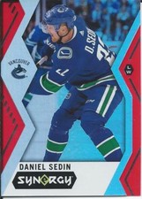 2017-18 Upper Deck Synergy DANIEL SEDIN Red Parallel #26 Unscratched Bounty