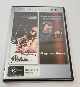 Dirty Harry / Magnum Force DVD 1980 Brand New & Sealed Region 4 Clint Eastwood - Picture 1 of 2