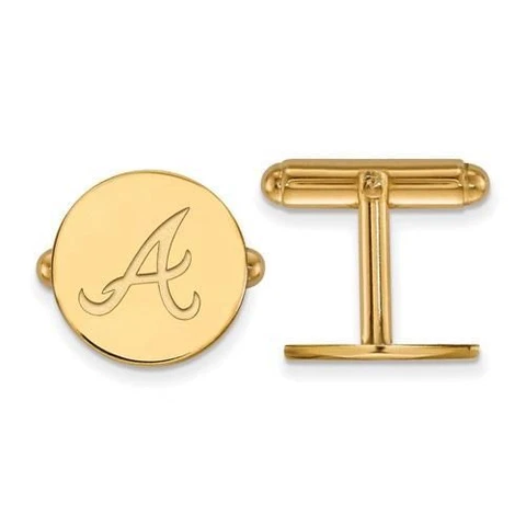 SS w/GP MLB  Atlanta Braves Cuff Links Cover