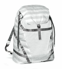 Zaino tempo libero Unisex Sacca INVICTA Maxisac Stripes Bianco/ Nero