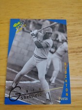 1993 Classic Best Gold Gary Sheffield #216 Stockton Ports
