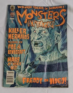 Weird Tales of Horror! Monsters Attack! Second Deadly Issue! Freddy on Video - Picture 1 of 9