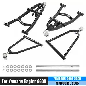 Front Upper Lower A Arms 2'' Wider Extender For Yamaha Raptor 660R YFM660R 01-05 - Bild 1 von 16