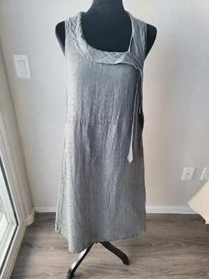 Flax 100% Linen Lithuania Made Dress Womens Clothing Woven Fabric ~S - Image 1 of 4