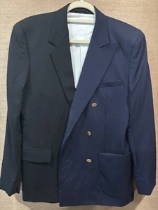 Maison Martin Margiela For H&M Two-Tone Blazer Size 50/ US40R - Picture 1 of 4