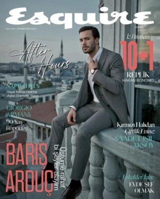 esquire Turkey Fall 2024 Barış Arduç Saadet Işıl Aksoy / Fast Shipping Worldwide Foto 1 de 4