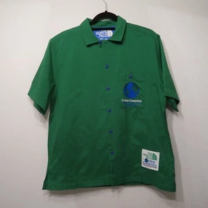 Online Ceramics TNF Sunshine Button Front Shirt Arden Green M The North Face - Picture 1 of 12