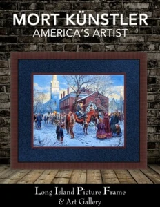 Mort Kunstler Civil War Print - Changing of the Pickets Custom Framed - Picture 1 of 3