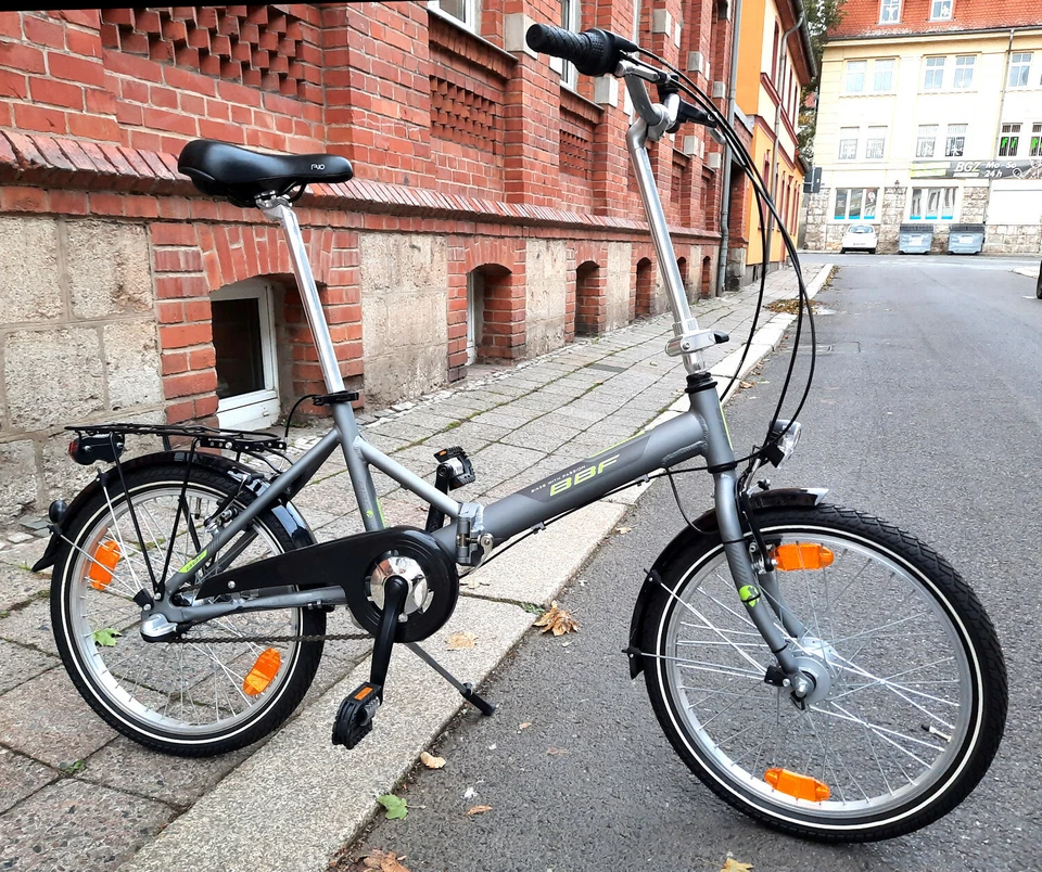 BBF Klapprad 20 Zoll 3-Gang Rücktritt Licht Faltrad faltbar Fahrrad 99510 Apolda - Bild 1 von 1
