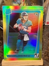 TREVOR LAWRENCE Rated Rookie Card 2021 Donruss Premium Gold Holo Press Proof