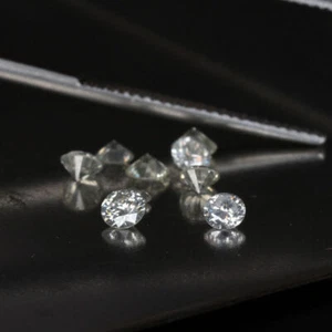 Natural Diamond 0.11 Carat 1 Pc VS2 H Grade Round Cut EGL Certified for Ring - Picture 1 of 7