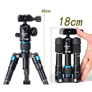 Mini Small DSLR Camera Tripod Table Stand Cell Phone Holder For Canon Nikon Sony - Picture 1 of 12