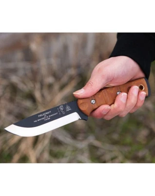 TOPS Fieldcraft BOB Hunter Fixed Knife 4.75" 1095HC Steel Blade Micarta Handle - Image 1 of 4