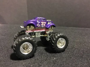HOT WHEELS #37 PURPLE COUPE 1/64 DIE CAST CUSTOM CONVERTED - Picture 1 of 4