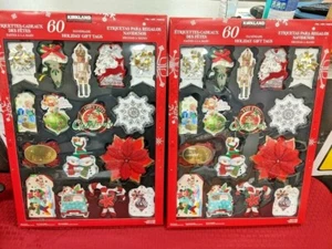 Set of 2! Kirkland Signature Handmade Holiday Disney Christmas Gift Tags, 120 Ct - Bild 1 von 2