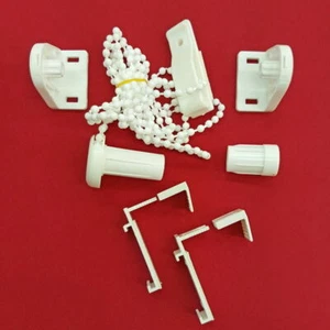 Zubehör-Set für Duo-Rollos Klemmfix-Rollos - Klemmträger Kettenzug Halterung - Bild 1 von 1