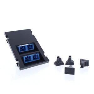 Leviton 41293-PCE Black 3-Unit MOS-4 SC-45DG-PHOS Bronze Sleeve - Bild 1 von 5
