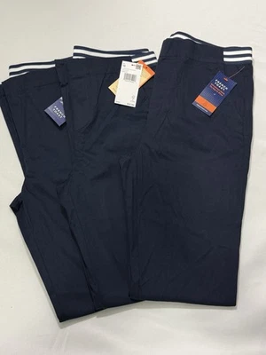 NUEVO CON ETIQUETAS PAQUETE DE 3 Pantalones de sarga elásticos ajustados para niñas French Toast talla 16 Foto 1 de 4