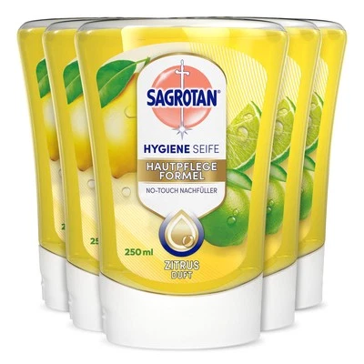 No-Touch Nachfüller Küchenseife Zitrus – Für den automatischen Seifenspender ... - Bild 1 von 4